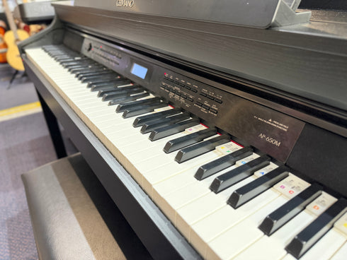 Casio Celviano AP-650MBK Digital Piano W/- Bench, Manual, etc ( Pre Owned) -Instore Pickup or Local Delivery Only-